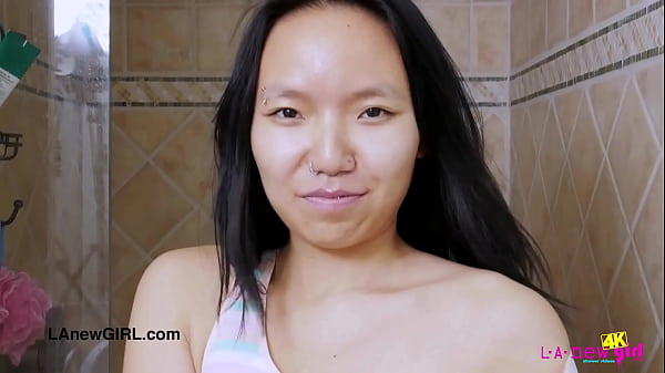 asian sensation took a shower
