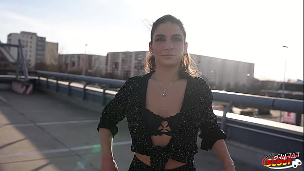 german scout fit italian girl lola danger with small tits pickup for hard casting fuck