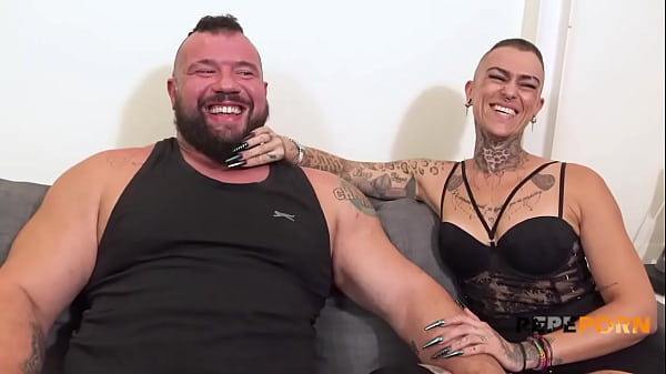 the muscular couple wants to do porn meet strongman and harley